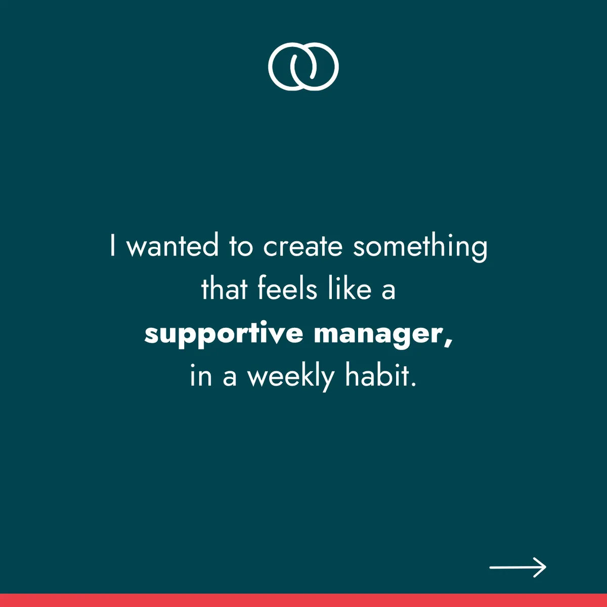 Olllo LinkedIn campaign slide: Founder note, 3 of 4